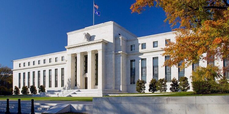 Fotografía de la sede de la FED en Washington, DC, Estados Unidos.