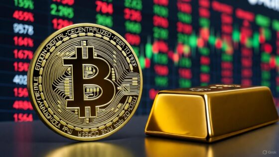 ¿Hasta dónde llegará bitcoin si le «roba» capital al oro?