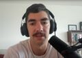 Fotografía de Nic Carter hablando en una transmisión en YouTube.