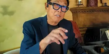 Robert Kiyosaki dando una charla.