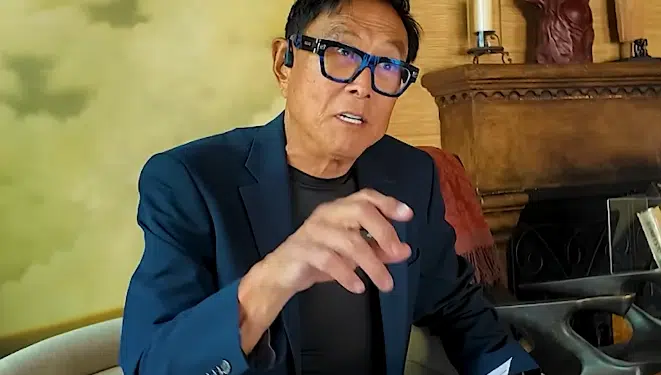 Robert Kiyosaki dando una charla.