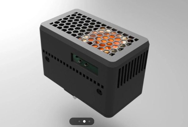 Un dispositivo destinado para la minería de Bitcoin doméstica.