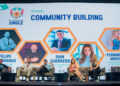 Panel Community Building del evento Blockchain Jungle 2025 en Costa Rica