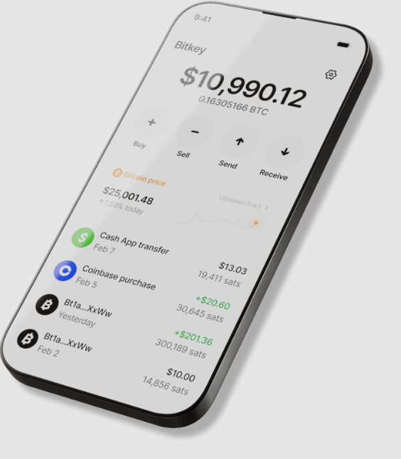 Una interfaz de una aplicación financiera digital en la pantalla de un dispositivo movil.
