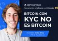 Alex Brou del exchange Peach Bitcoin habló sobre los peligros del KYC para la privacidad y la libertad en Bitcoin.