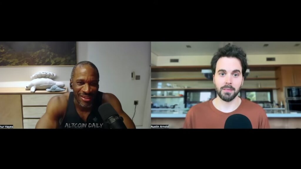Arthur Hayes, CEO de BitMex, participa en una entrevista