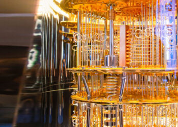 Imagen que representa computadora cuántica.