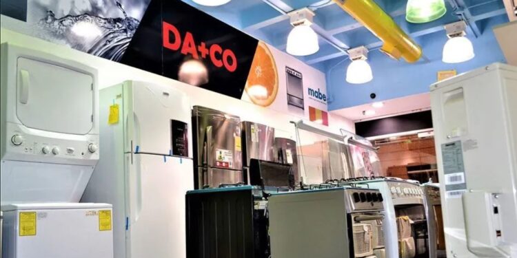 Fotografía interior tienda Damasco en Venezuela.