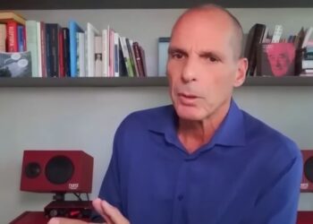 Fotografía del exministro de Economía de Grecia Yanis Varoufakis.