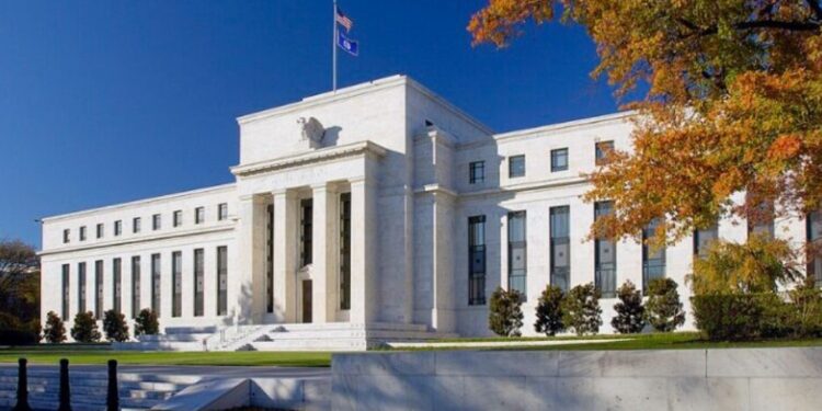 Fotografía de la sede de la FED en Washington D.C.