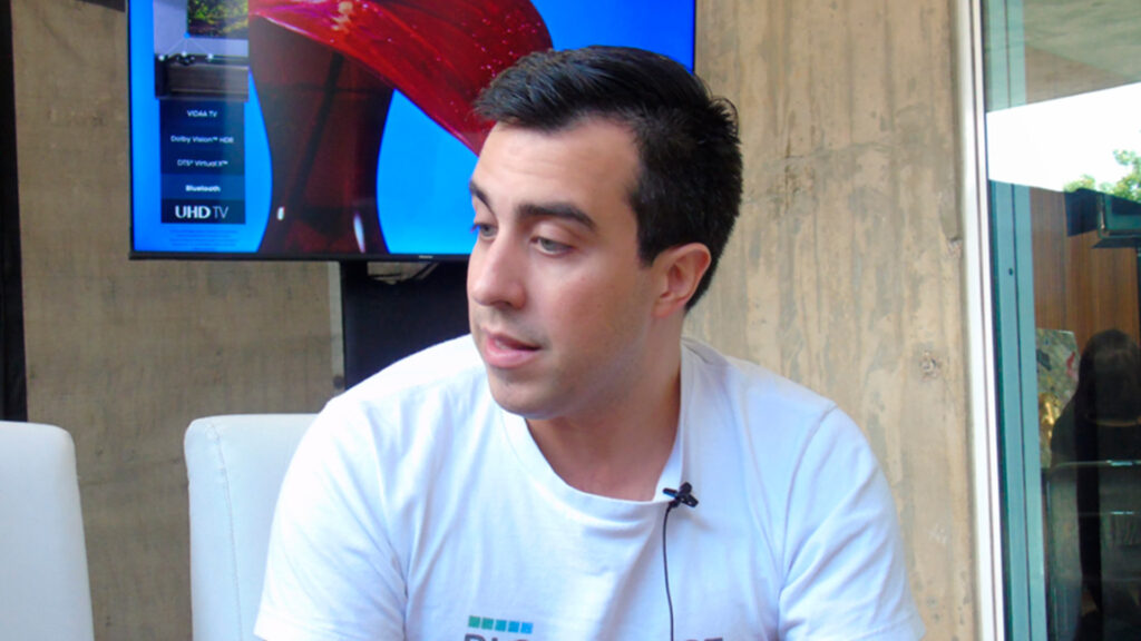 Guillermo Fernandes en una entrevista con CriptoNoticias.