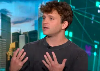 Jack Mallers, CEO de Strike, en un estudio de televisión.