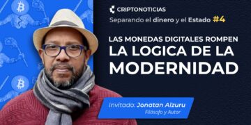 Jonatan Alzuru sobre fondo azul con el titulo del video.
