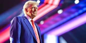 Fotografía del presidente estadounidense Donald Trump.