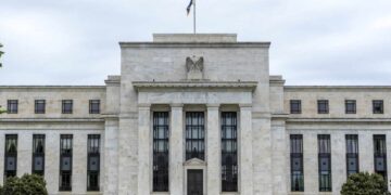 Fotografía de la sede de la Reserva Federal en Washington.