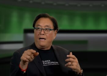Fotografía del inversionista Robert Kiyosaki,