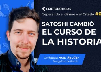 Portada del episodio 6 de Separando el Dinero y el Estado con cara de Ariel Aguilar.