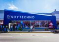Fachada de una tienda de Soytechno en Caracas.