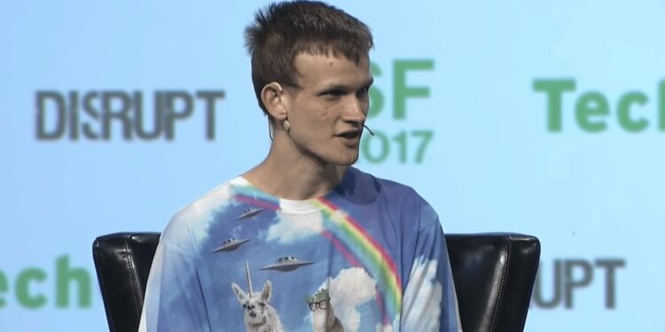 Fotografía de Vitalik Buterin, cocreador de Ethereum.