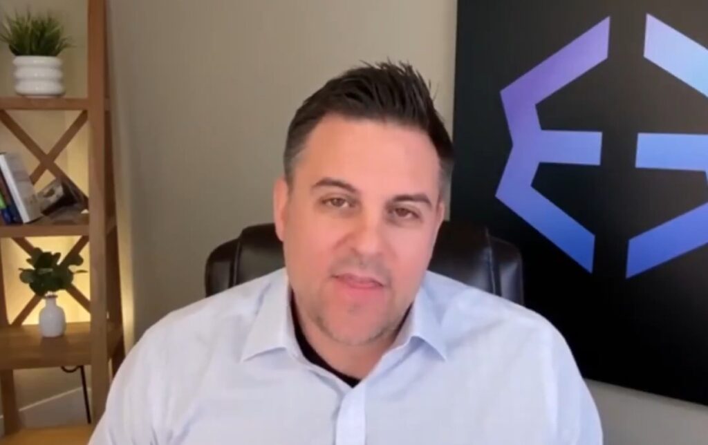 JP Richardson, CEO y cofundador de Exodus, en una entrevista con la cadena CNBC.