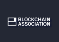 Imagen en blanco y negro con loco de la Blockchain association