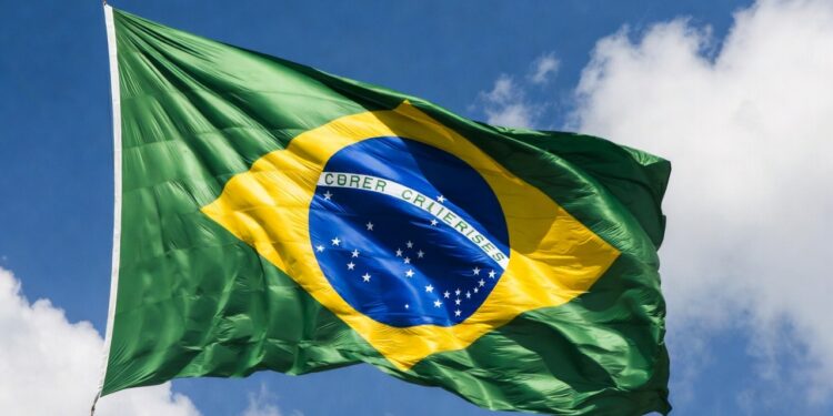 Bandera de Brasil.
