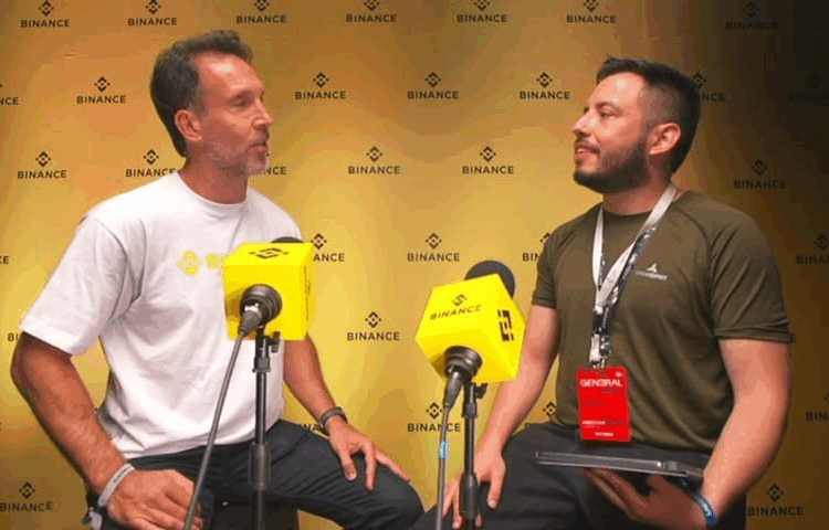 Andrés Ondarra, gerente de Binance, entrevistado por Nicolás Antiporovich, periodista de CriptoNoticias.