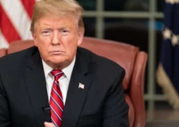 Fotografía del presidente estadounidense Donald Trump.