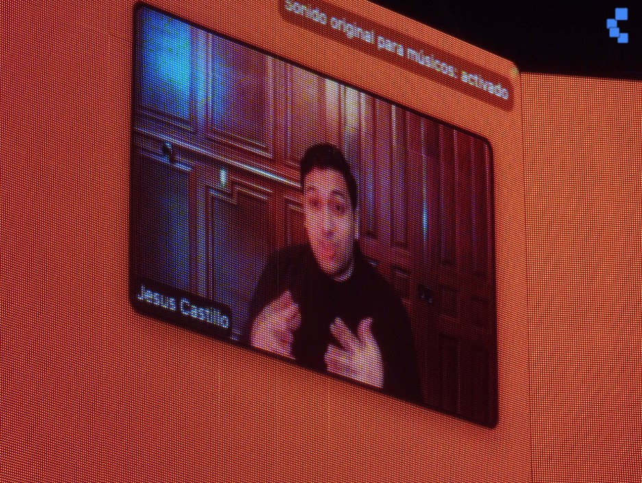 Fotografía de la transmisión en vivo de Jesús Castillo.