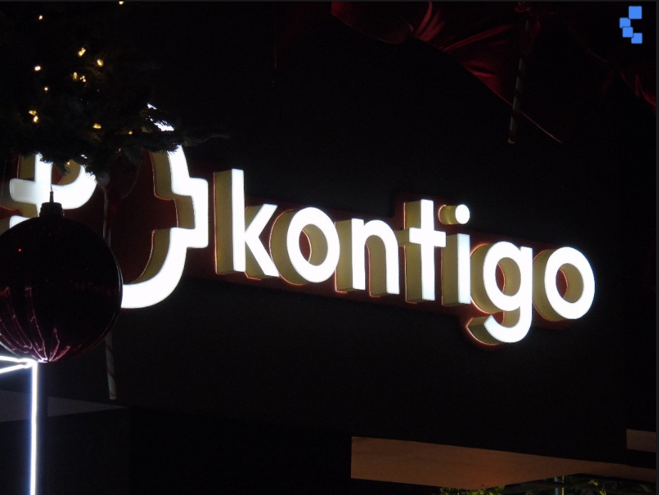 Fotografía del logo de Kontigo.