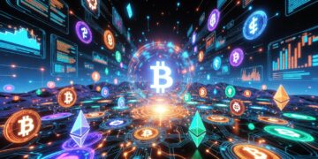 Logos de criptomonedas