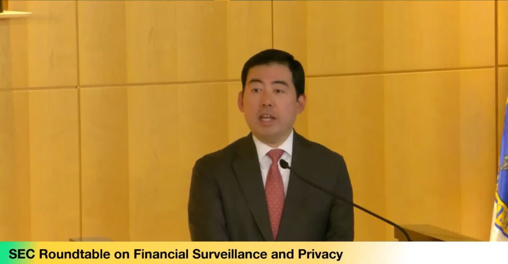 Photo of Commissioner Uyeda, of the SEC.