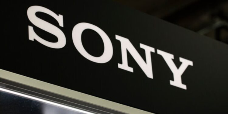 Fotografía del logo de Sony.