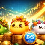 Imagen ilustrativa del juego Axie Infinity, basado en tecnología blockchain.
