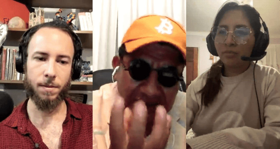 Ivรกn Gรณmez. Achachila y Gabriela Melendrez conversan en el podcast "Separando el dinero del Estado" de CriptoNoticias.