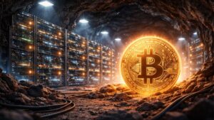 Un centro de cómputo de minería de Bitcoin.