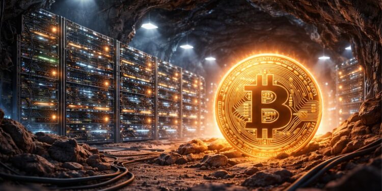 Un centro de cómputo de minería de Bitcoin.