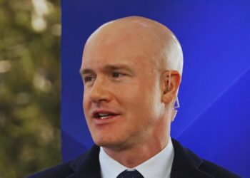 Brian Armstrong, CEO de la plataforma de criptomonedas Coinbase.