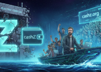 cashZ buscará escalar el ecosistema de Zcash con una nueva wallet. Fuente: Generado por Gemini.