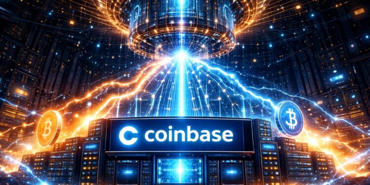 Una computadora cuántica atacando a la plataforma Coinbase.