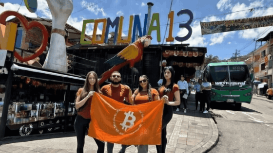 Bitcoin llega a la icónica Comuna 13 de Medellín