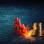 Imagen de un proceso de intercambio de criptomonedas.