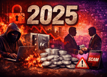 Imagen de un hacker de criptomonedas.