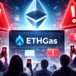Imagen con usuarios de la comunidad Ethereum cuestionando un proyecto llamada ETHGas.