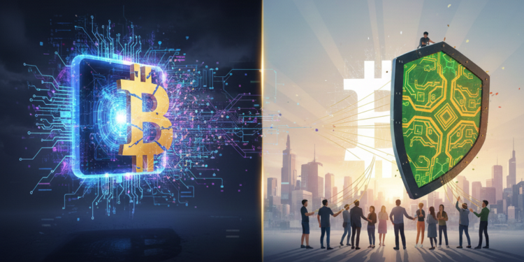 Bitcoin podría tener un horizonte de oportunidad de crecimiento con la llegada de la computación cuántica. Fuente: Generado por Gemini.