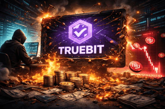Hackean a Truebit, un protocolo de Ethereum, y su token cae un 99,9% 