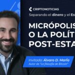 Portada de Separando el Dinero y el Estado con Álvaro D. María.