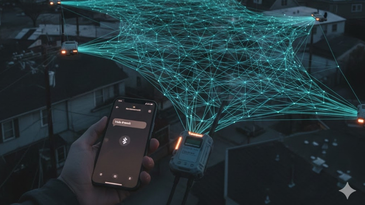 ¿Sin señal? Bitchat y MeshCore crean una red de comunicación masiva 