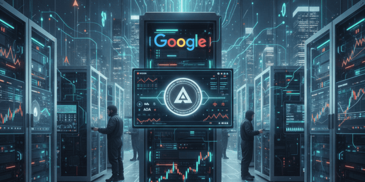 Un centro de computación operado por Google destinado a correr un nodo de Cardano.