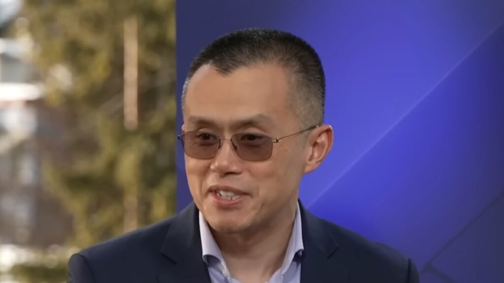 Fotografía de CZ, fundador de Binance.